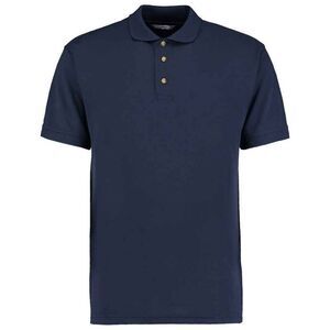Kustom Kit Mens Workwear Heather Polo Shirt / Navy